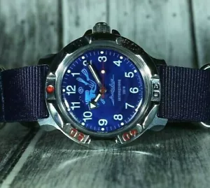 Wrist watch Vostok Amphibian Diver Vintage Soviet Russian Mechanical waterproof - Picture 1 of 12