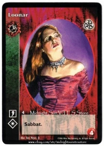 Loonar Toreador Antitribu Third Edition V:TES VTES Vampire CCG - Picture 1 of 1