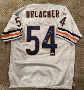 BRIAN URLACHER AUTOGRAPHED SIGNED BEARS Replica Jersey Size 52 JSA COA - Picture 1 of 4