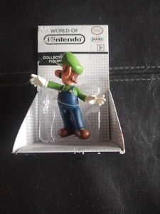 World of Nintendo Super Mario Luigi 2.5" Modellino da Collezione Jakks 2015 Giocattolo - Foto 1 di 1