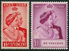 Saint Vincent - 1948 'Silver Wedding' Omnibus Mnh Sg162-163 Cv £27 [B8878]