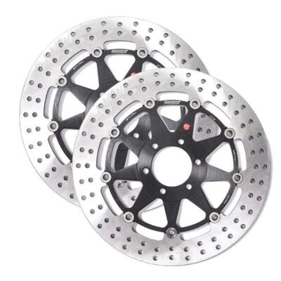 Pair of Braking R-Stx Cagiva XTRA-Raptor 1000 2002-2004 Front Brake Discs - Image 1 of 4
