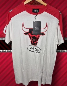 Chicago Bulls 47 Brand Windy City Eastern Conf. Hemd Herren Medium Neu mit Etikett - Bild 1 von 8