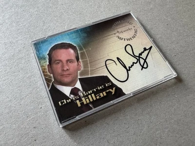 Chris Barrie Tomb Raider The Cradle of Life Auto Card A2 Hillary (Red Dwarf) - Image 1 of 3