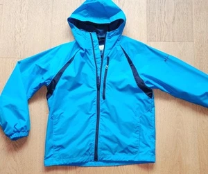 Kids 14/16 Columbia Nylon Windbreaker Hooded Mesh Lined Jacket (21"x24") - Picture 1 of 6