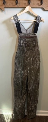 Винтажный комбинезон Liberty лесной зеленый камуфляж двойной размер колена 36x32 сделано в США - Изображение 1 из 4