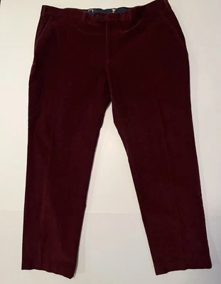 Pantalones de pana LAUREN Ralph Lauren para hombre-40x29-borgoña Foto 1 de 4