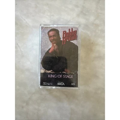 Bobby Brown King of Stage MCA Records Cassette Tape 1988 Music Album - Image 1 of 4