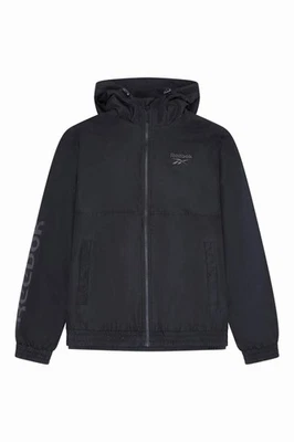 Reebok Mens Windbreaker Jacket Windrunner Black - Image 1 of 4