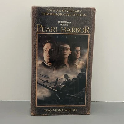 Pearl Harbor Movie VHS 2-Tape Set 60th Anniversary Commemorative Edition New - Image 1 of 4