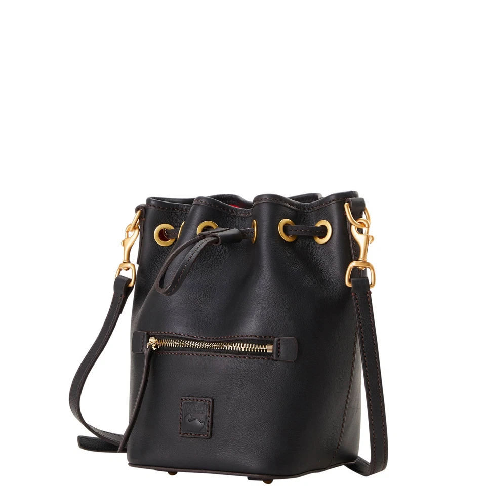 Dooney & Bourke Florentine Small Drawstring Crossbody | Black Black - Image 1 of 1