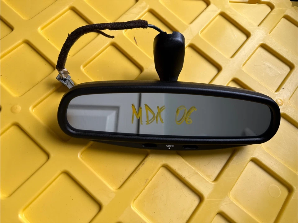 Espejo retrovisor interior Acura TL CL MDX 1999-2008 atenuación automática negro OEM Foto 1 de 4