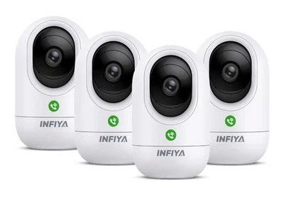 360 Cameras for Home Security-Indoor - 4 Packs - Image 1 of 4