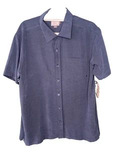 ONeill Shirt Mens Medium Heritage Series Short Sleeve Button Up NEW WITH TAGS - Picture 1 of 10