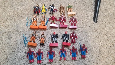 Mega Bloks Marvel Blind Bag Lot Wolverine Thor Iron Man Spiderman Ultra Rare - Image 1 of 3