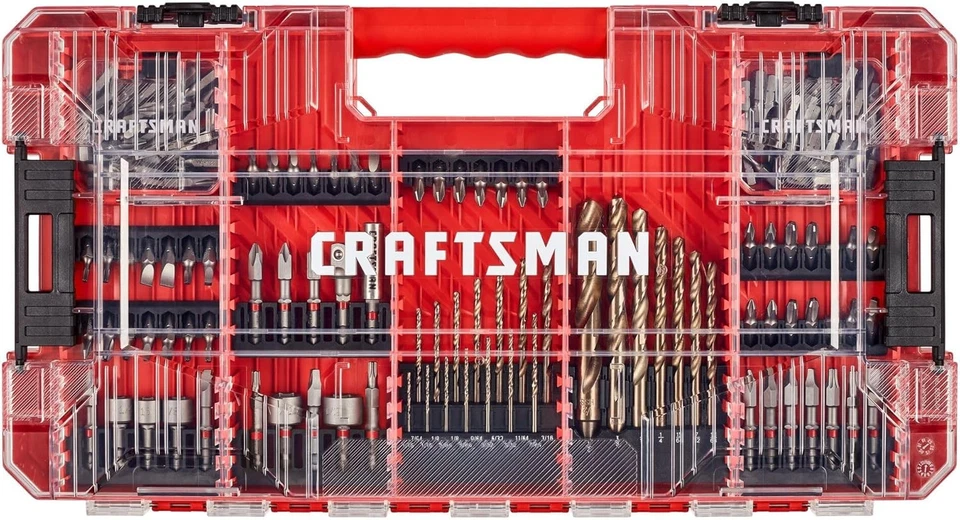 CRAFTSMAN 140Pc Drill/Drive Bit Set (CMAF140SET) *FREE SHIPPING* - Image 1 of 1