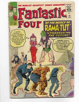 Fantastic Four 19 1963 Marvel Comics G/VG 3.0 1st App Rama-Tut (Kang) Thing - Image 1 of 2