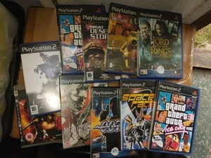 Playstation 2 Bundle Of Empty Game Cases Ps2 - Picture 1 of 1