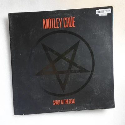 Mötley Crüe Shout At The Devil LP Vinyl Album Record Rock Foto 1 de 4