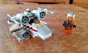 LEGO Star Wars X-Wing Fighter Microfighter 75032 Complete Used ￼