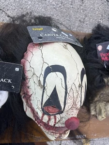 Scary Clown Mask Adult Size for Evil Clown Halloween Costume - Picture 1 of 3