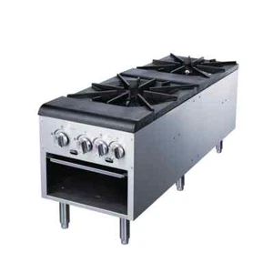 Commercial 52" Stock Pot Range 4 Burners - Picture 1 of 5