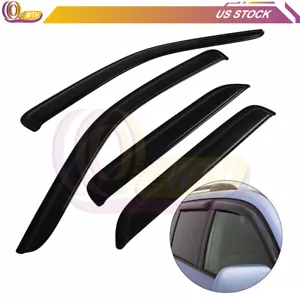 Window Sun Vent Visor Rain Guards Shade Spoiler 4PCS For 2001-2012 Ford Escape - Foto 1 di 12