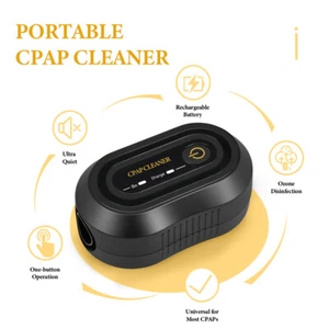 Pulitore CPAP per macchina CPAP sterilizzatore ozono portatile igienizzante sonno apnea - Foto 1 di 11