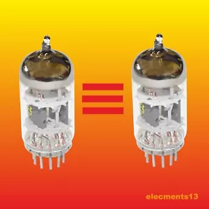 ECC82 TUNGSRAM STRONG MATCHED TESTED NOS TUBE 12AU7 B329 CC82E E812CC CV491 - Picture 1 of 3