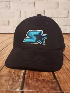Vintage Starter Logo dunkelblau Logo verstellbarer Riemen Jugend Mütze - Bild 1 von 11