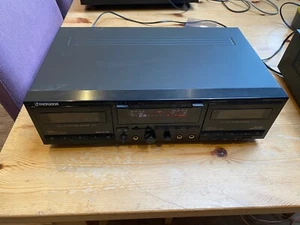 Pioneer Ct-w650r Twin Tape Deck Player Recorder Hifi Separate Dolby Hx Pro - Picture 1 of 2