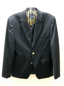 18 Regular Large NAUTICA BOY NAVY Blazer Single Breast Suit Coat Dress Jacket - Picture 1 of 3