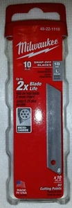 Cuchillas a presión de uso general Milwaukee 48-22-1118 18 mm (10 PK) - Imagen 1 de 3