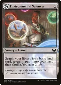 Environmental Sciences (001) Strixhaven: School of Mages STX MTG Magic - Picture 1 of 1