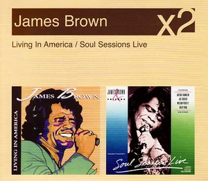 James Brown ‎– Living In America / Soul Sessions Live (2 CD, Album, Compilation) - Imagen 1 de 2