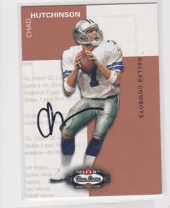 CHAD HUTCHINSON DALLAS COWBOYS QUARTERBACK AUTOGRAPHED CARD - Picture 1 of 1