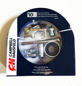 Kit de mangueras de aire de arranque rápido Campbell Hausfeld de 10 piezas con manguera y accesorios de 25' - Imagen 1 de 2