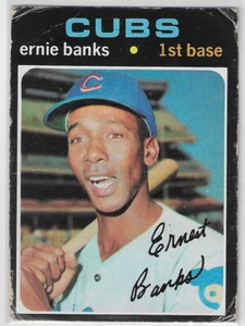 1971 Topps #525 Ernie Banks - Picture 1 of 2