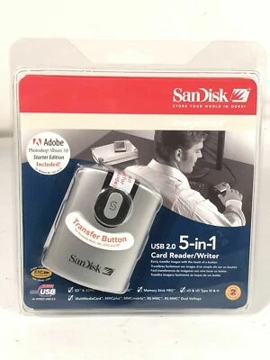 SanDisk Imagemate USB 2.0 5-in-1 Scheda Lettore Scrittore SDDR-99-A15 - Immagine 1 di 4