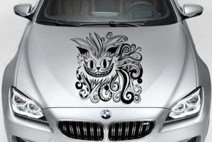 Alice In Wonderland Cheshire Cat Vinyl Decal Graphic Car Truck Hood Side USA - Picture 1 of 1