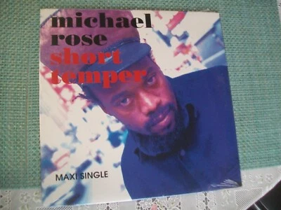 РОЗА, МАЙКЛ - короткий темперамент. Maxi-12" одинарный. ЗАПЕЧАТАННЫЙ! 1995 Канада - Изображение 1 из 2