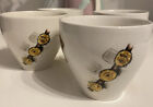 Eit Ltd England Teacups Side Side Plates Rare With Companion Fireset Design X 4