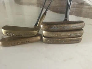 5 Vintage Matzie "Velvet Touch" Golf Putters - NICE! - Picture 1 of 4