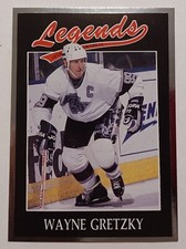 Wayne Gretzky Kings 1991 #1 Legends Sports Memorabilia Oddball Hockey Card NM+