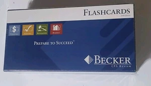 Becker CPA Exam Review - Flashcards (2008) Edition Prepare To Succeed - Picture 1 of 4