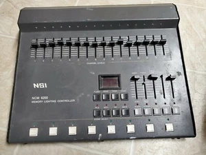NSI NCM 6200 Stage memory Lighting Controller midi microplex untested - Picture 1 of 8