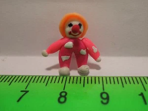  Casa delle bambole pagliaccio in argilla polimerica fatta a mano in miniatura (rosa) - Foto 1 di 1