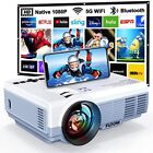 Projector with WiFi and Bluetooth 5G WiFi Native 1080P 10000L 4K Supported FU...