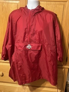 Maglione giacca a vento vintage Ohio State Buckeyes calcio 1/4 zip uomo XXL 2XL - Foto 1 di 5