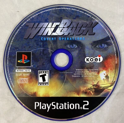 WinBack: Covert Operations (Sony Playstation 2, 2001) PS2 Disc Only Tested - Image 1 of 3
